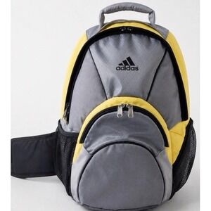 Adidas Comox Sling Bag Backpack Vintage Crossbody Yellow Black And Green